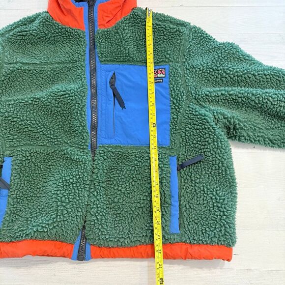 Superdry Hooded Teddy‎ Sherpa Jacket green women's 12 - Picture 8 of 12